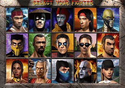 Select Your Fighter